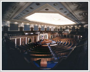 The Chamber of the House of Representatives